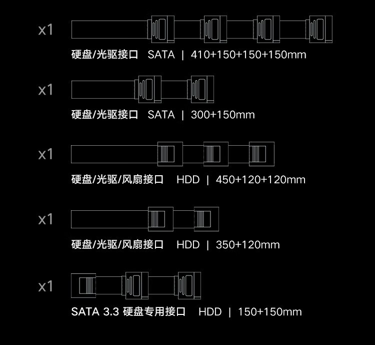 SEASONIC 海韵台式机电脑电源 750W/850W/1000W金牌全模组FOCUS电源智能启停 海韵 FOCUS GX-850 金牌全模 黑色