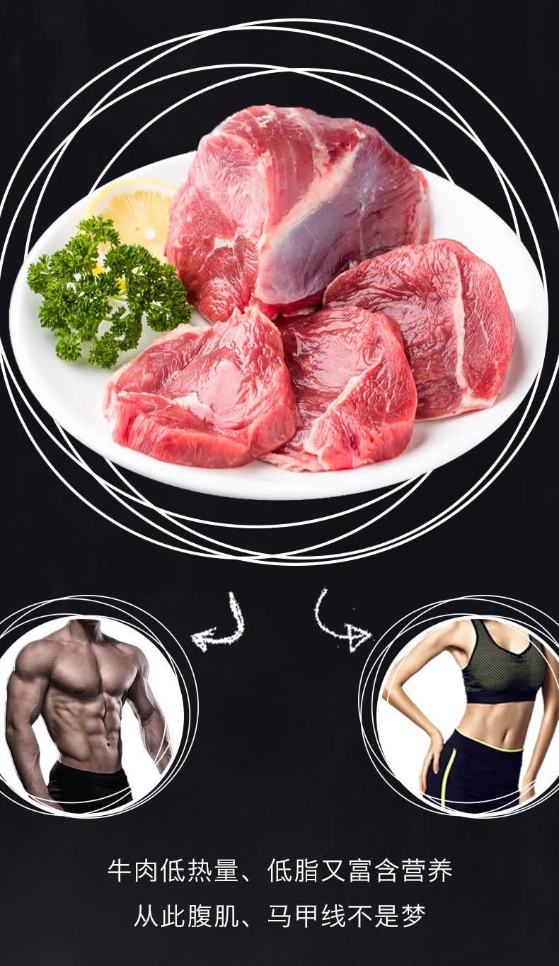 恒都 牛腱子肉 1kg*2件 图6