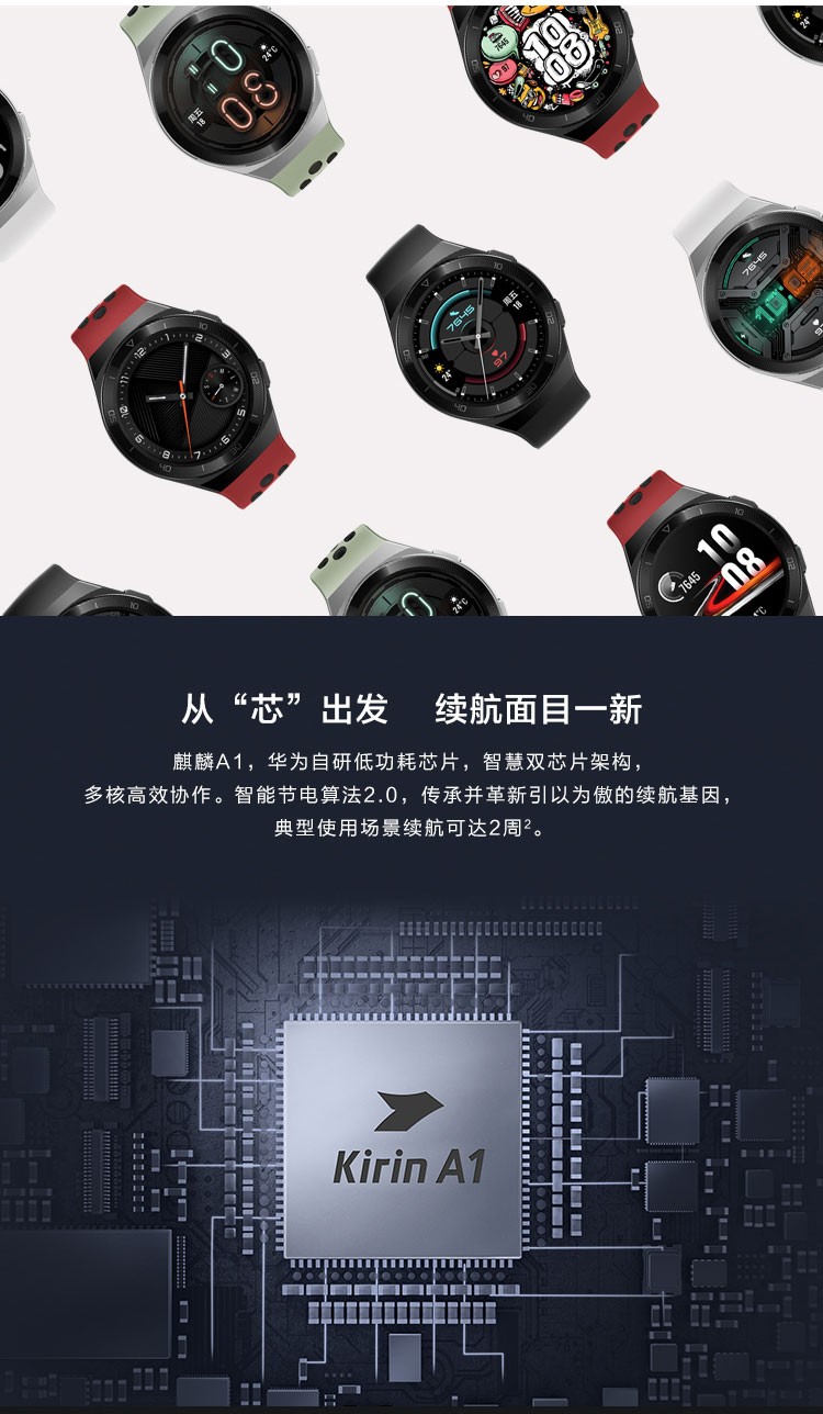 watch手表背景图,苹果watch手表壁纸 华为手表watchgt2e运动智能手表心率血氧睡眠检测15天