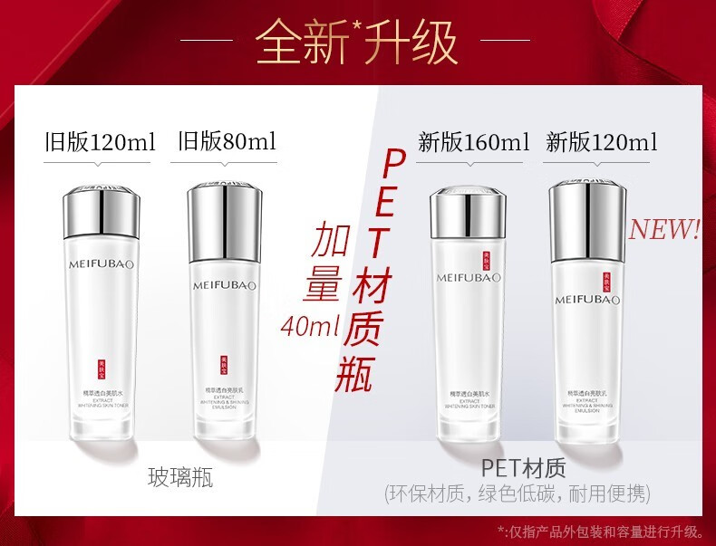 美肤宝（MEIFUBAO） 护肤品套装礼盒精萃水感透白美白提亮肤色淡化斑点女水乳官方 【10件套礼盒】光感水漾透肌礼盒