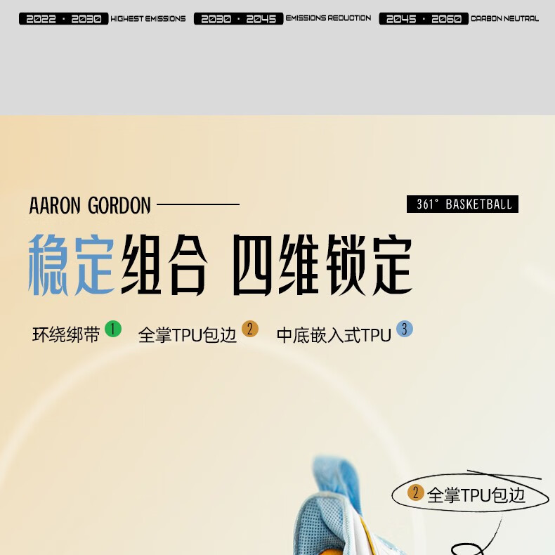 Aaron Gordon x 361° Zen 3 Pro SE - Mojito