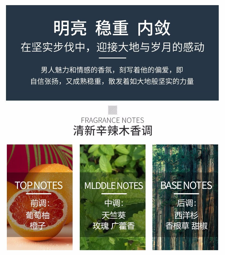 爱马仕（HERMES）Terre D'Hermes 大地男士淡香水 持久清新木质调生日新年礼物  大地EDT 50ml