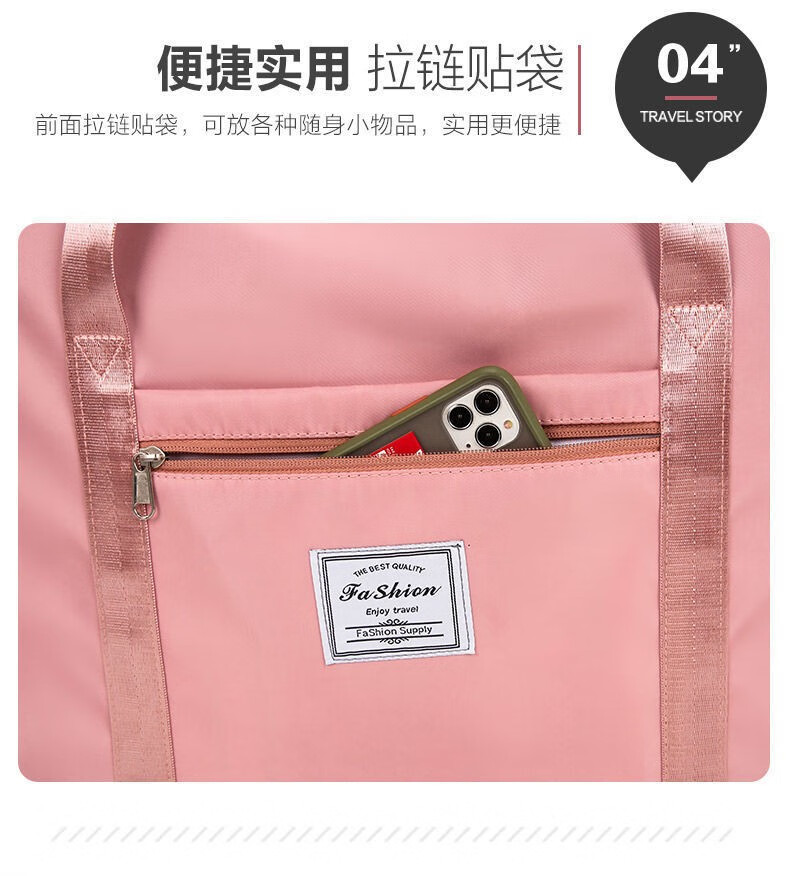 帝达芙美妆工具美妆包美妆工具包旅1行1包1出1游1行1李 2个【粉色+蓝色】 36*14*29CM