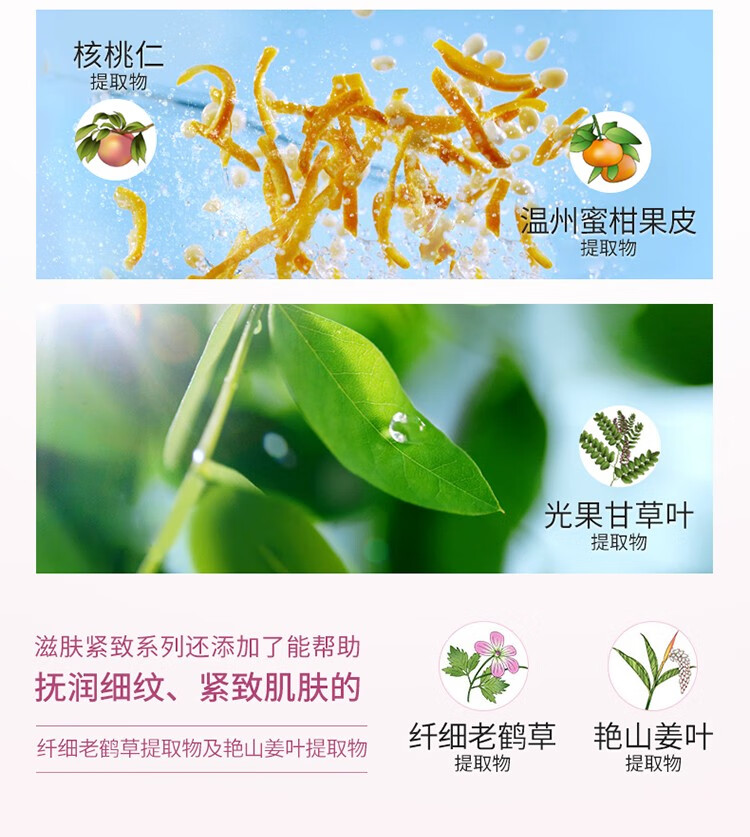 芙丽芳丝滋肤紧致焕颜精华液女提拉紧致温和护肤 焕肤精华液50ml敏感肌适用