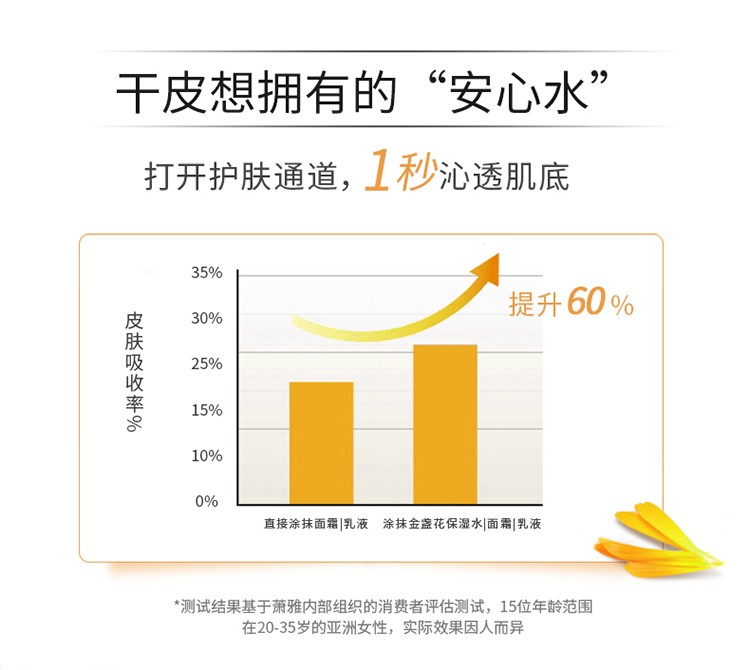 自然之名 金盏花毛孔细致保湿收敛水500ml 爽肤水清爽保湿可湿敷补水保湿