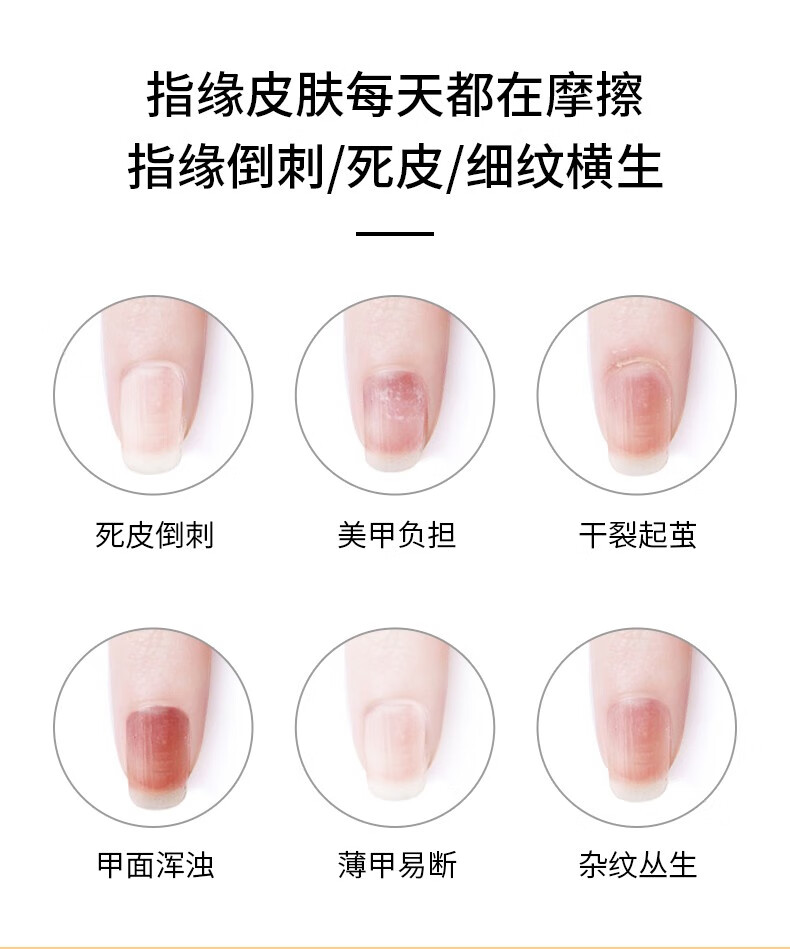 CandyMoyo膜玉香氛马油手霜黑色男士金箔护手营养指缘油护甲抚平倒刺滋养 指缘精华马油膏8g（指缘霜）