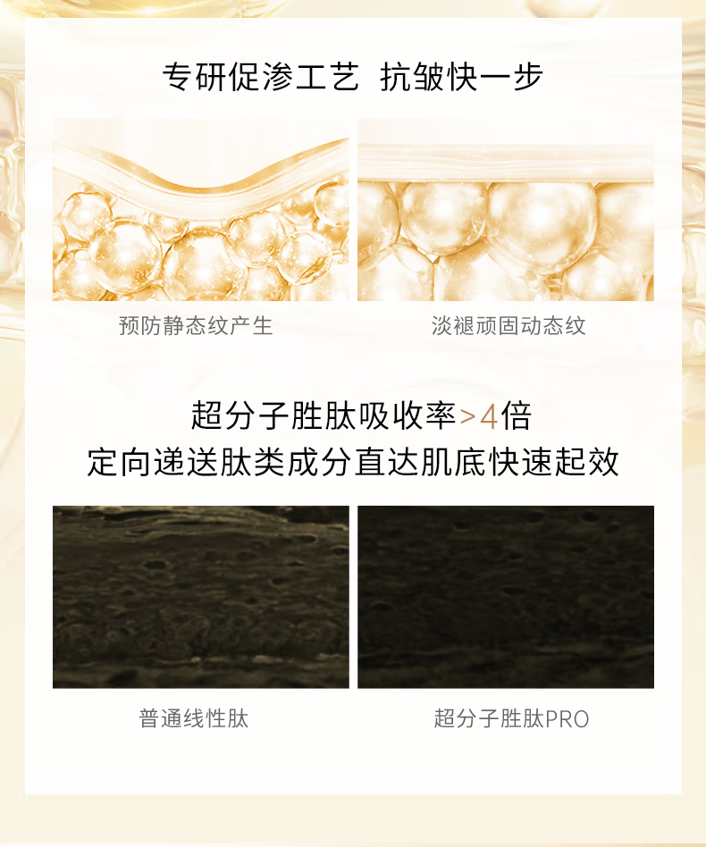 泊紫汀兰抗皱眼霜淡化细致眼纹焕亮搭提拉平复黑眼圈眼袋保湿提亮紧塑精华 30g 【单瓶装】滋润修护