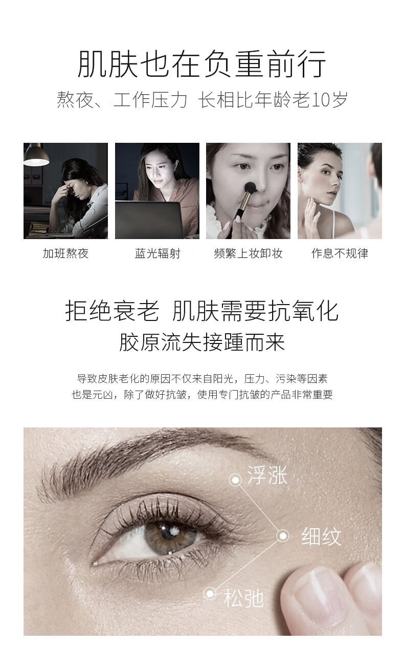 黛兰雪（DYLANSNOW）英国 蓝铜胜肽小安瓶虾青素精华液抗氧提亮抗皱淡纹紧致补水保湿 虾青素28支/盒