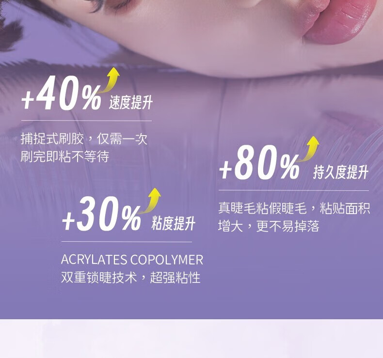 素之然（MOTONOZEN）双头假睫毛胶水防冻速干自然持久定型粘接睫毛胶水 双头假睫毛胶水4.3g