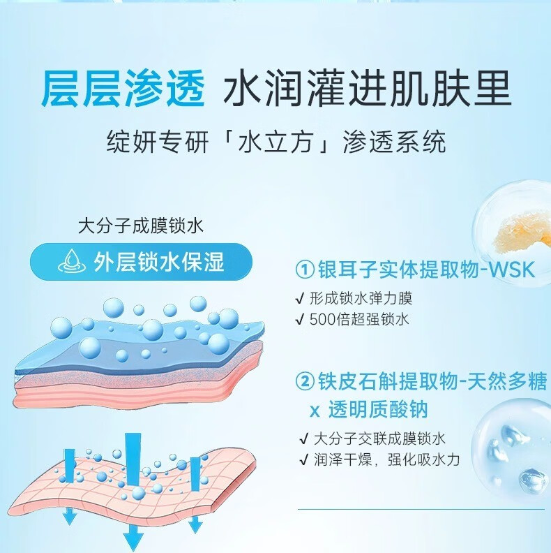 绽妍绽妍维生素b5补水保湿面部膜滋润舒缓肌肤修护屏障敏感肌护肤品 B5保湿贴5片