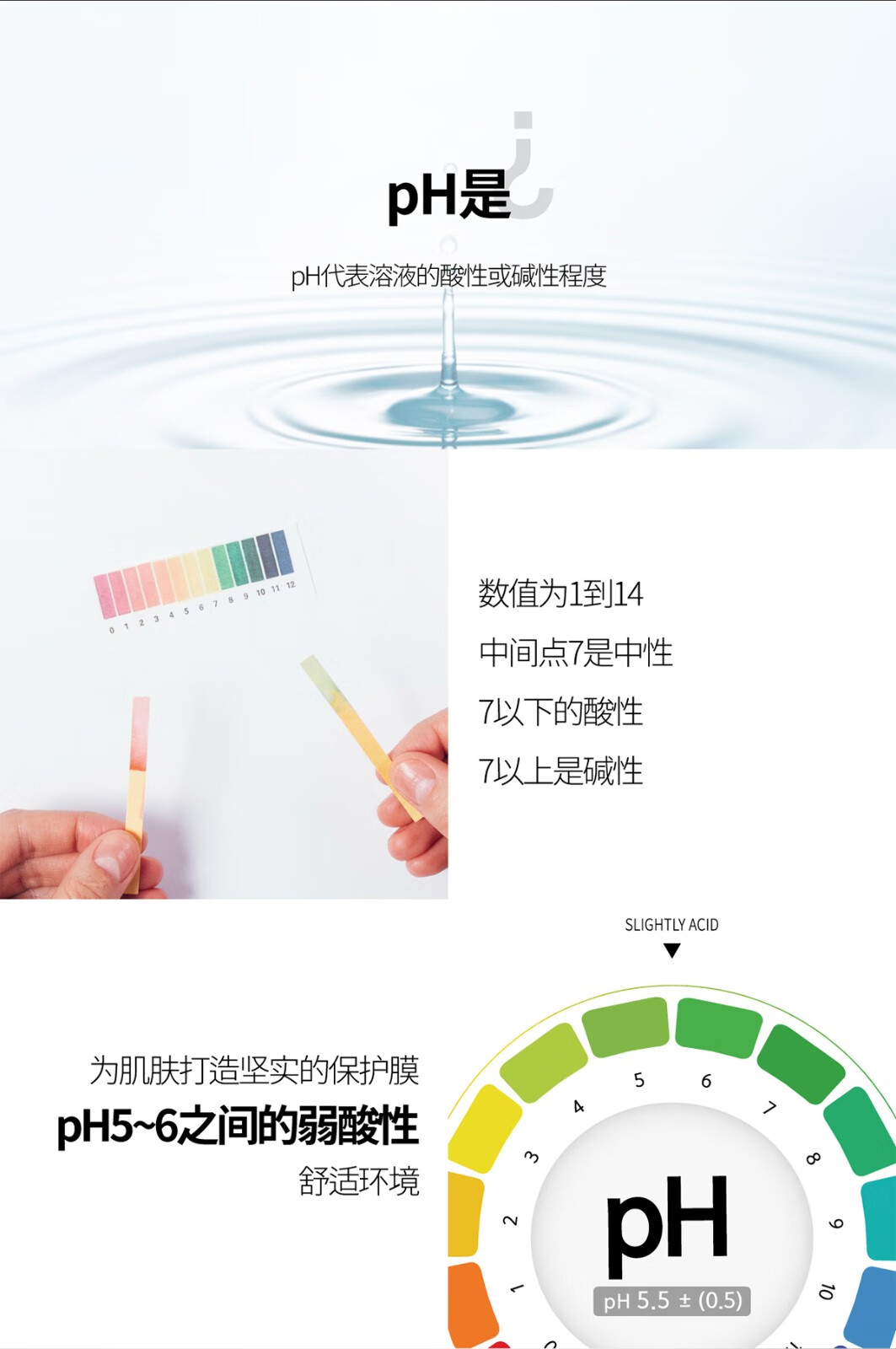 莎缪（SAM'U）面膜pH值舒缓补水保湿敏感肌可用男女士 10片/盒