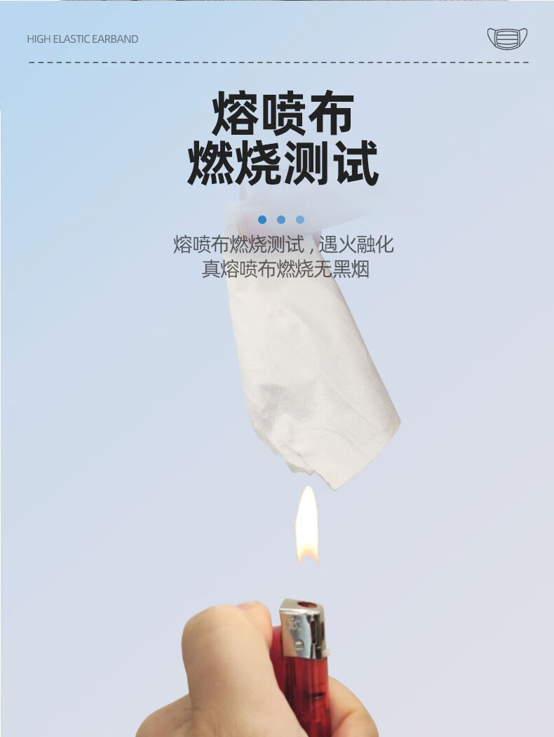 奥美医疗 医用外科口罩 50只 单个独立包装 图13
