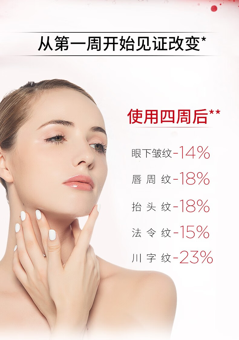 同仁堂抗皱面霜淡化细纹提拉紧致保湿润肤多效修护素颜霜50g 1盒