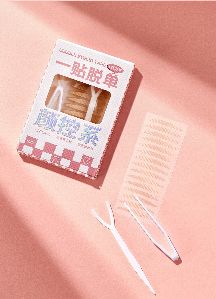 双眼皮贴 仿真隐形蕾丝自然无痕持久定型大眼美目贴内双单眼皮 M-百搭款