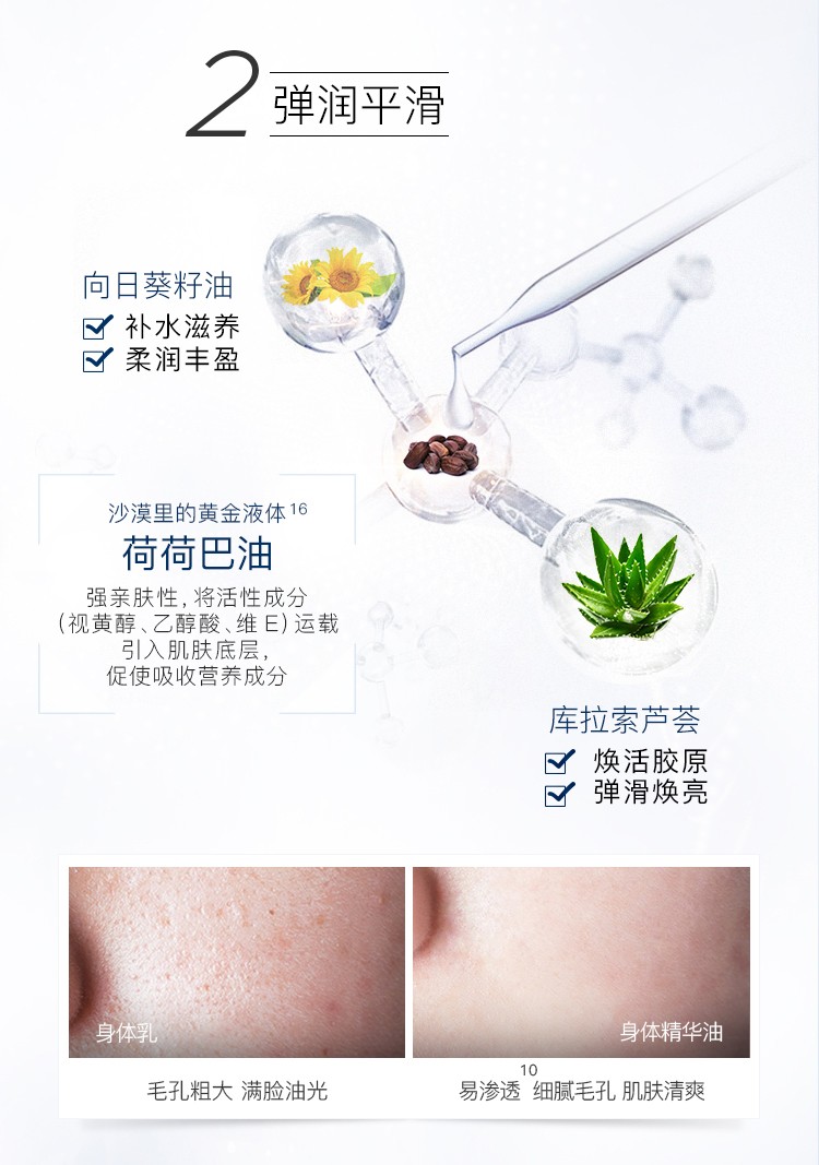 frei ol福来油德国原装匀净美肤补水保湿精华油身体油面部油全身按摩精油 匀净125ml