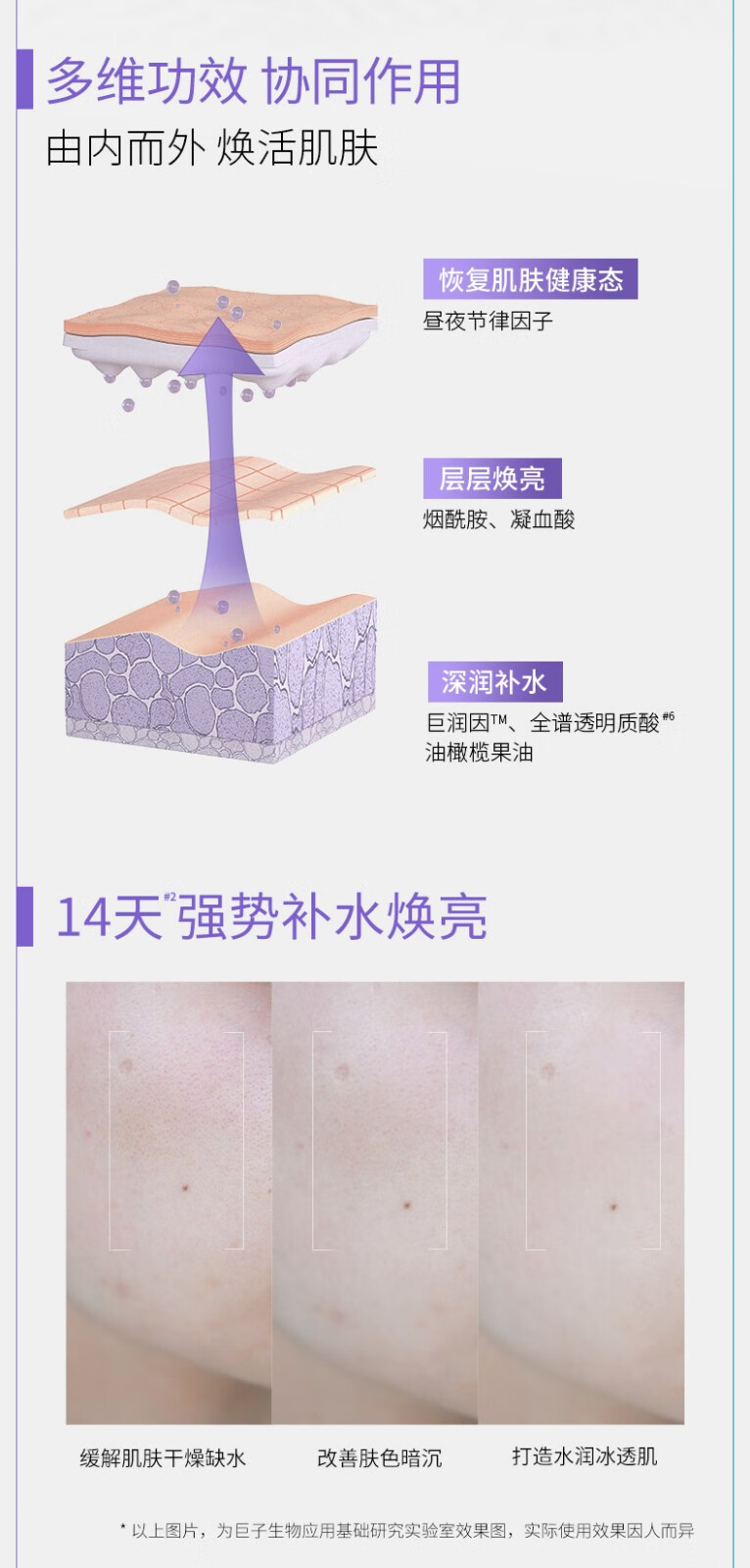 可复美吨吨乳 透明质酸钠藻萃盈润保湿精华乳 保湿焕亮 吨吨乳80ml