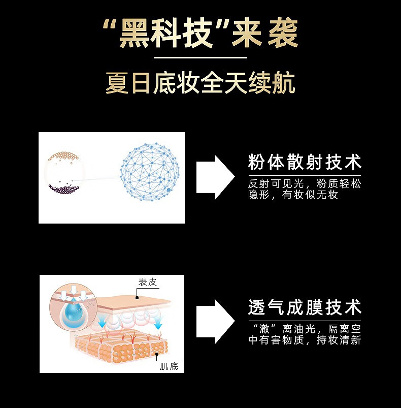 露伊薇丹虫草奢宠美颜养肤气垫霜隔离霜遮瑕保湿粉底液持久不脱妆气垫bb霜 象牙白