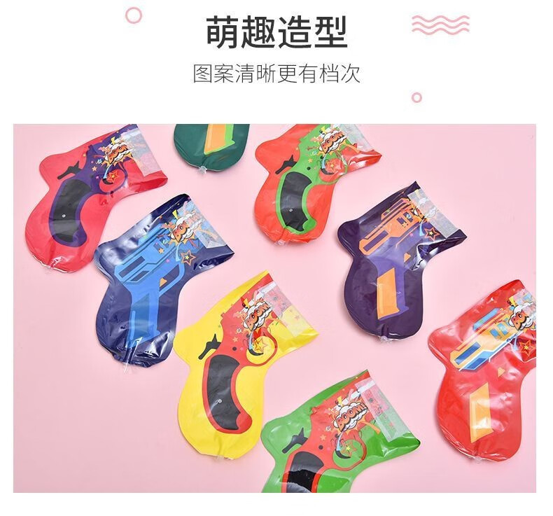 帝达芙美妆工具套装充气礼花枪生日毕业典礼节日美妆氛围道具手持礼花枪 4个装
