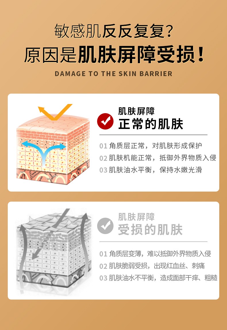 协和敏芙霜 清爽细腻 温和补水 呵护肌肤 润泽 肌肤倍感透亮舒适 敏肤霜