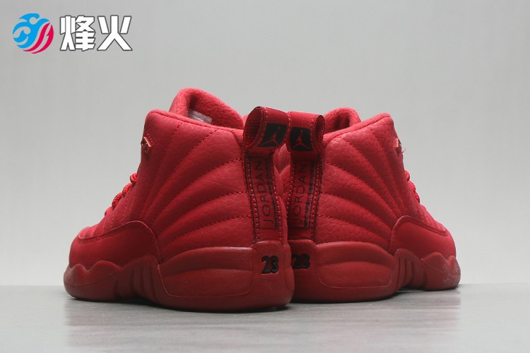 烽火体育Air Jordan12 Red AJ12 大红篮球鞋151186 601 151186-002 8XX 