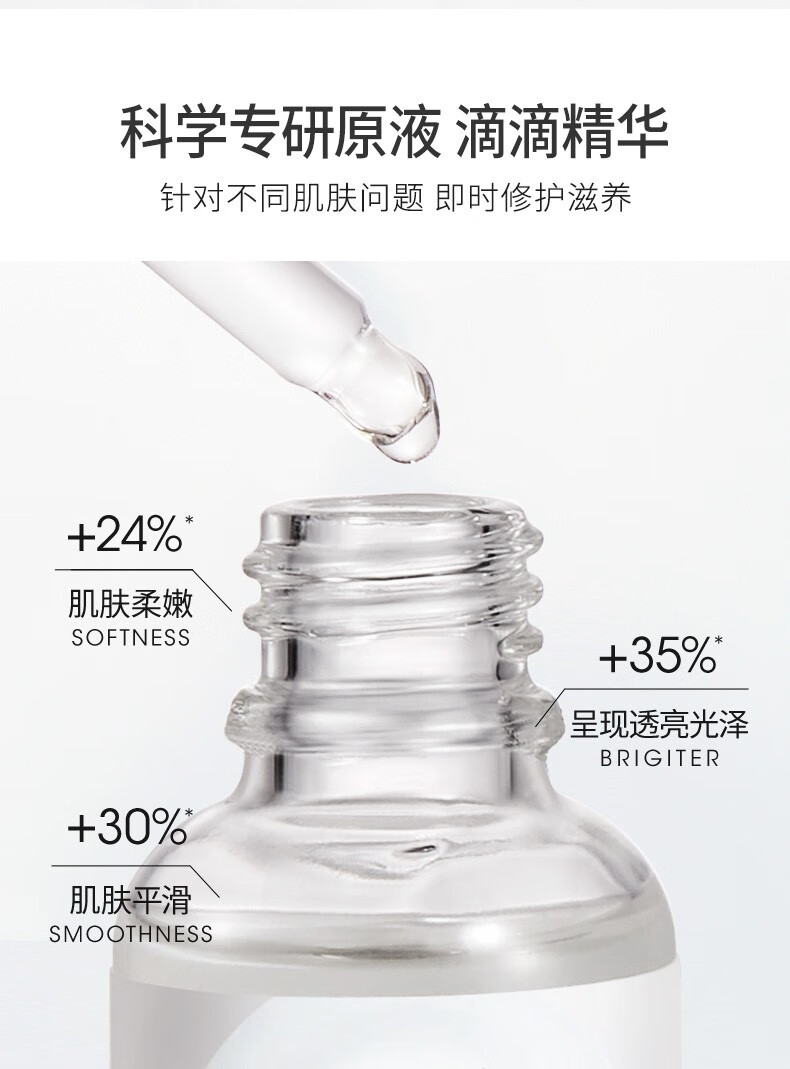 韩瑟（HIISEES）玻尿酸补水保湿精华液面部精华30ml