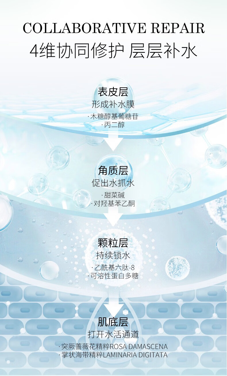 DECORRACK精粹水乳奢华组合 清爽型补水保湿紧致抛光水乳 送礼物男女朋友 精粹水乳组合