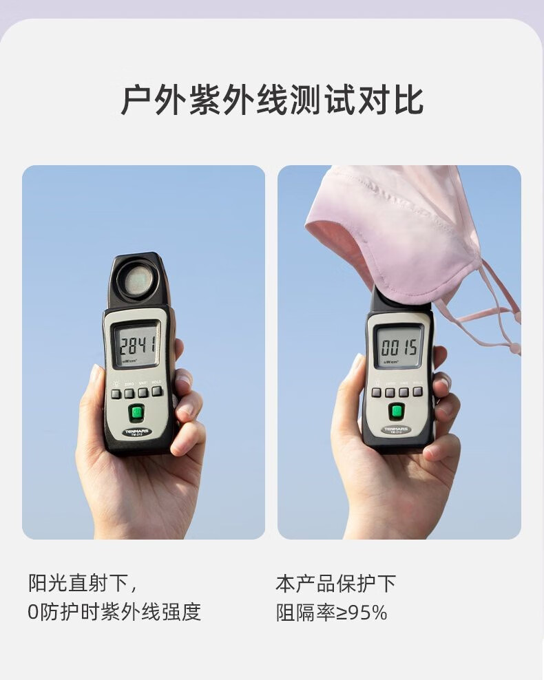 帝达芙美妆工具其他美妆工具防晒面罩渐变色元气蜜桃护眼角 4个装【三色混搭】