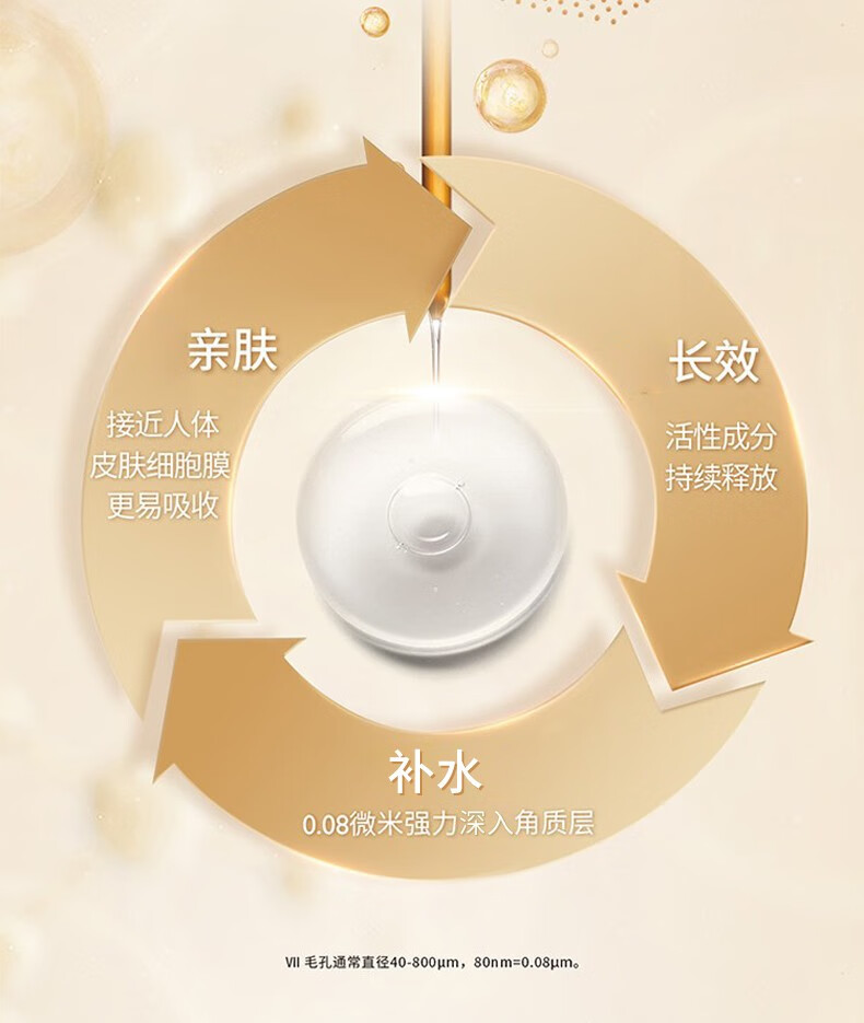 COCOCHICOSME 日本AG超A肽金瓶补水保湿紧致淡纹修护精华液 礼物送女友 AG时光肽精华瓶40ml