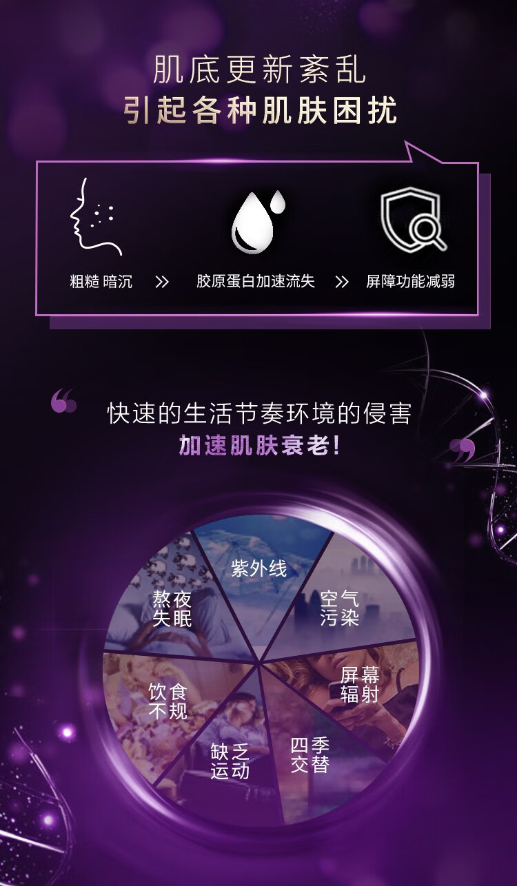 欧莱雅（LOREAL） 黑精华肌底液第三代青春密码酵素小黑瓶精华修护滋润补水保湿 黑精华肌底液7.5ml