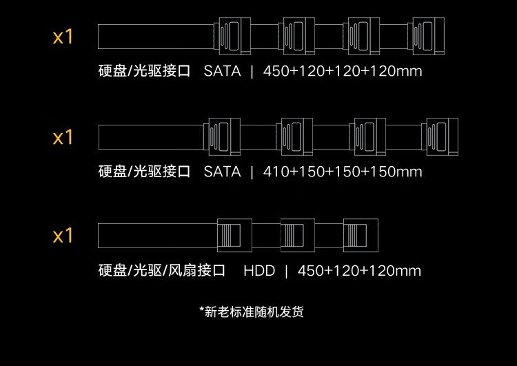 SEASONIC 海韵台式机电脑电源 750W/850W/1000W金牌全模组FOCUS电源智能启停 海韵 FOCUS GX-850 金牌全模 黑色