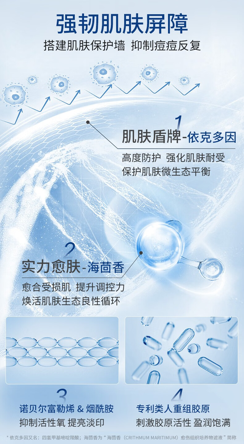 透真（LUCENBASE）多肽冻干粉精华液祛痘印痘坑寡肽修护收缩毛孔护肤套装送礼物女 【淡痘修护】多肽冻干粉50瓶