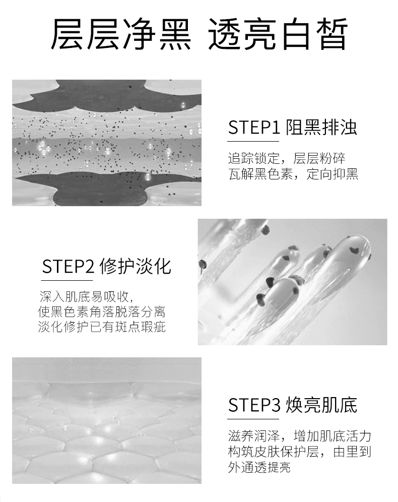 韩束（KanS）精华液美白提亮肤色紧致淡化细纹补水保湿烟酰胺护肤品 【美白提亮】臻白精华液30ml