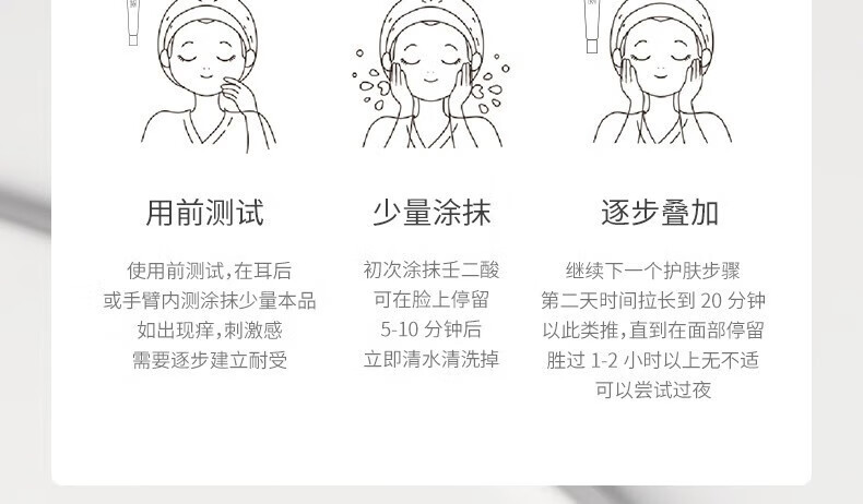 kismile 壬二酸15%壬二酸凝胶软膏闭口黑头痘印净痘0.5%红没药醇男女学生 30g