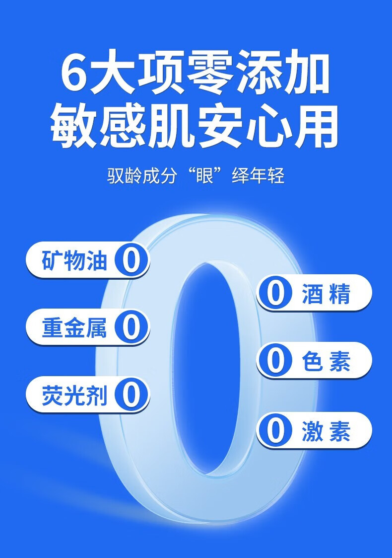 雪多妍眼膜贴黑眼圈眼袋细纹补水保湿眼纹鱼尾纹眼贴男女士眼袋贴 三盒装【周期使用效果佳】送女友