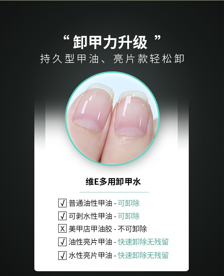 CandyMoyo 膜玉洗甲水卸甲水卸甲棉卸甲包工具可卸油性水性光疗甲油胶 卸甲亮甲套组（维E卸甲水+樱花底油亮油）