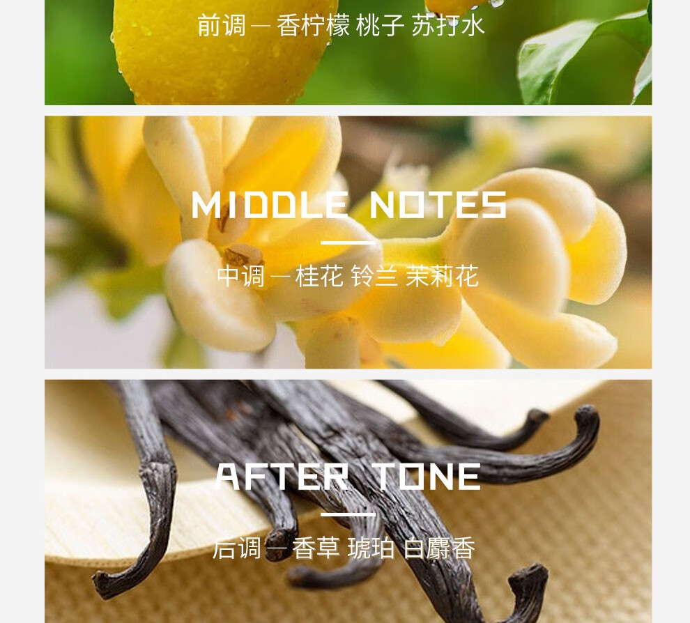 娜赛儿（LASTAR）【法国香水品牌】女士桂花香水精品礼盒持久淡香清新香水送女友 桂花香水
