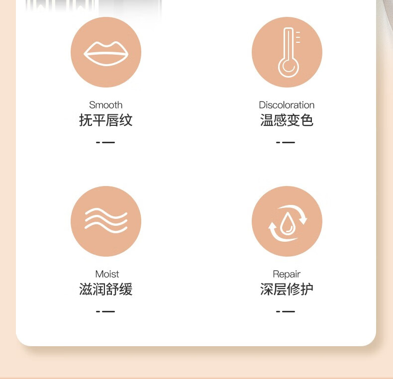 谜草集滋润保湿樱桃变色润唇膏补水锁水传奇变色不易掉色易上色温变 1支装