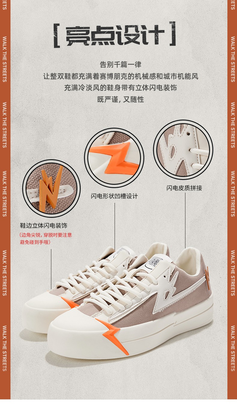 飞跃休闲运动鞋_Feiyue. 飞跃 Feiyue/飞跃官方旗舰 闪电帆布鞋女秋季新款ins潮小白鞋整合 272米深蓝 37