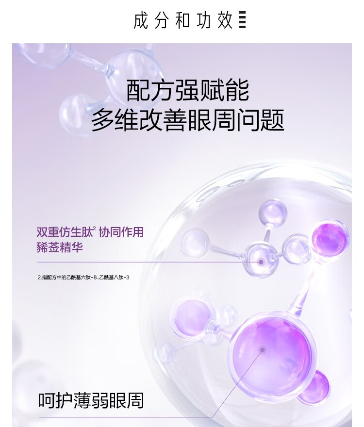 倩碧 （CLINIQUE）智慧专研抚纹眼霜（紫光精华眼霜） 礼物 15ml套装E
