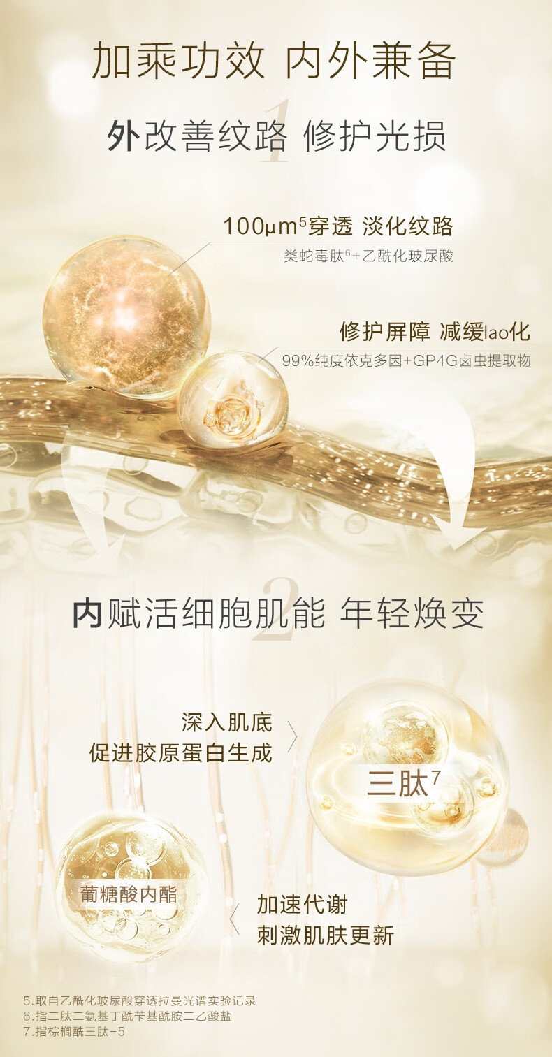 养生堂（YOSEIDO） 养生堂时空弹御龄精华露补水保湿平衡水油修护淡纹面部抗皱紧致精华液修护抗氧化 控油精华露7支装（油痘肌适用）
