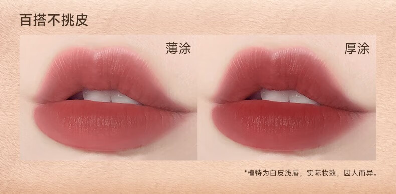 Color Key珂拉琪翩翩心动唇泥礼盒龙年限定礼盒唇釉唇彩唇露口红节日礼物 樱花唇釉礼盒 6g （1g*6支）
