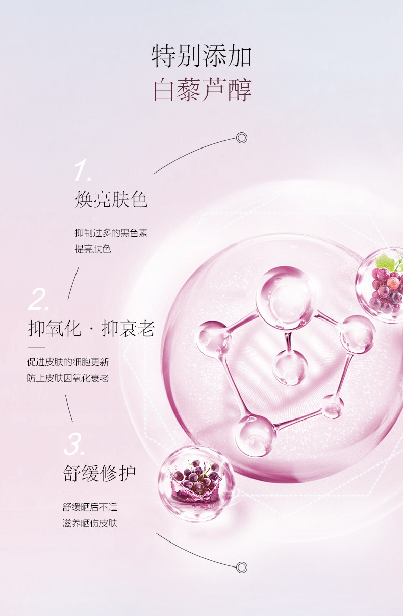 屈臣氏（Watsons） 睿致肌奢护水感隔离防晒乳SPF50高倍防晒通勤户外50ml包装随机发 50毫升