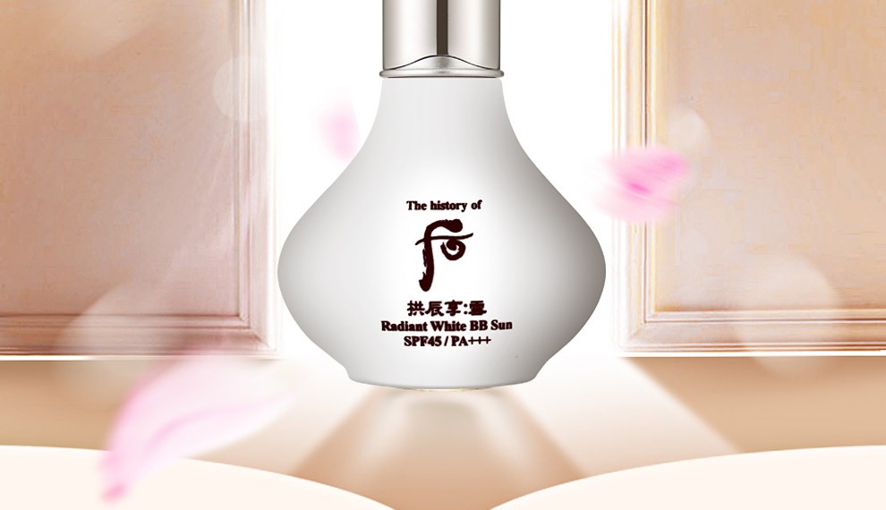 后（The history of whoo） 韩国气垫BB 拱辰享雪水光提亮保湿养肤遮瑕服帖 雪水光气垫1替#21