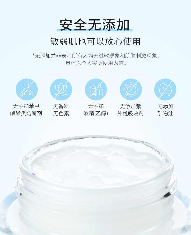 芙丽芳丝（Freeplus）面霜女滋润补水保湿清爽男敏感肌学生 保湿修护面霜40g