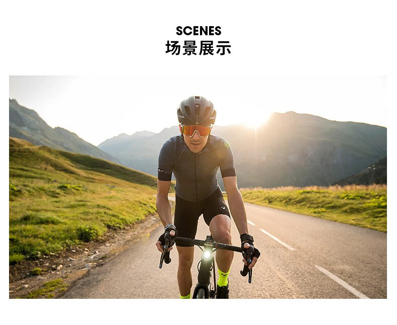 崔克（TREK） Bontrager Circuit柔软透气耐磨双密度缓压半指骑行手套 黑色 M