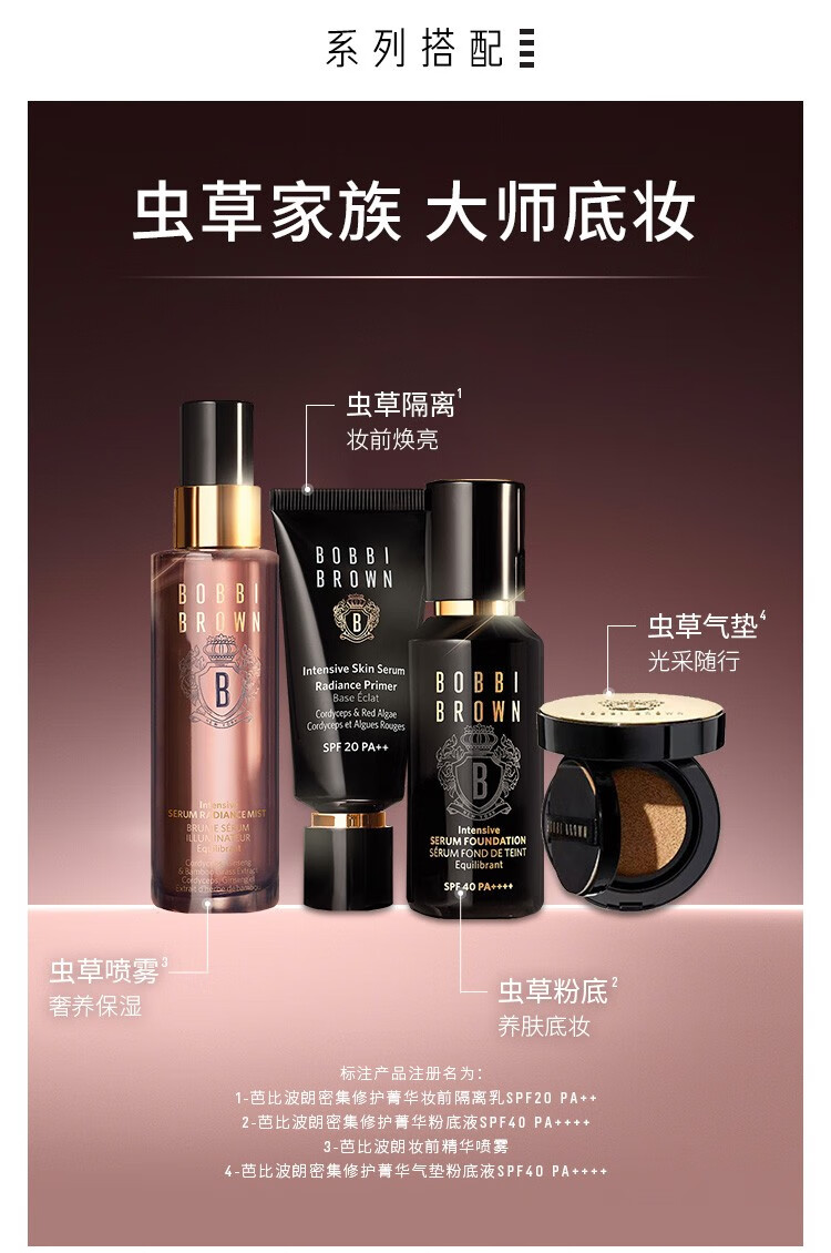 芭比波朗（Bobbi Brown） 密集修护菁华妆前隔离乳 细腻水光底妆 虫草隔离 买40ml享70ml