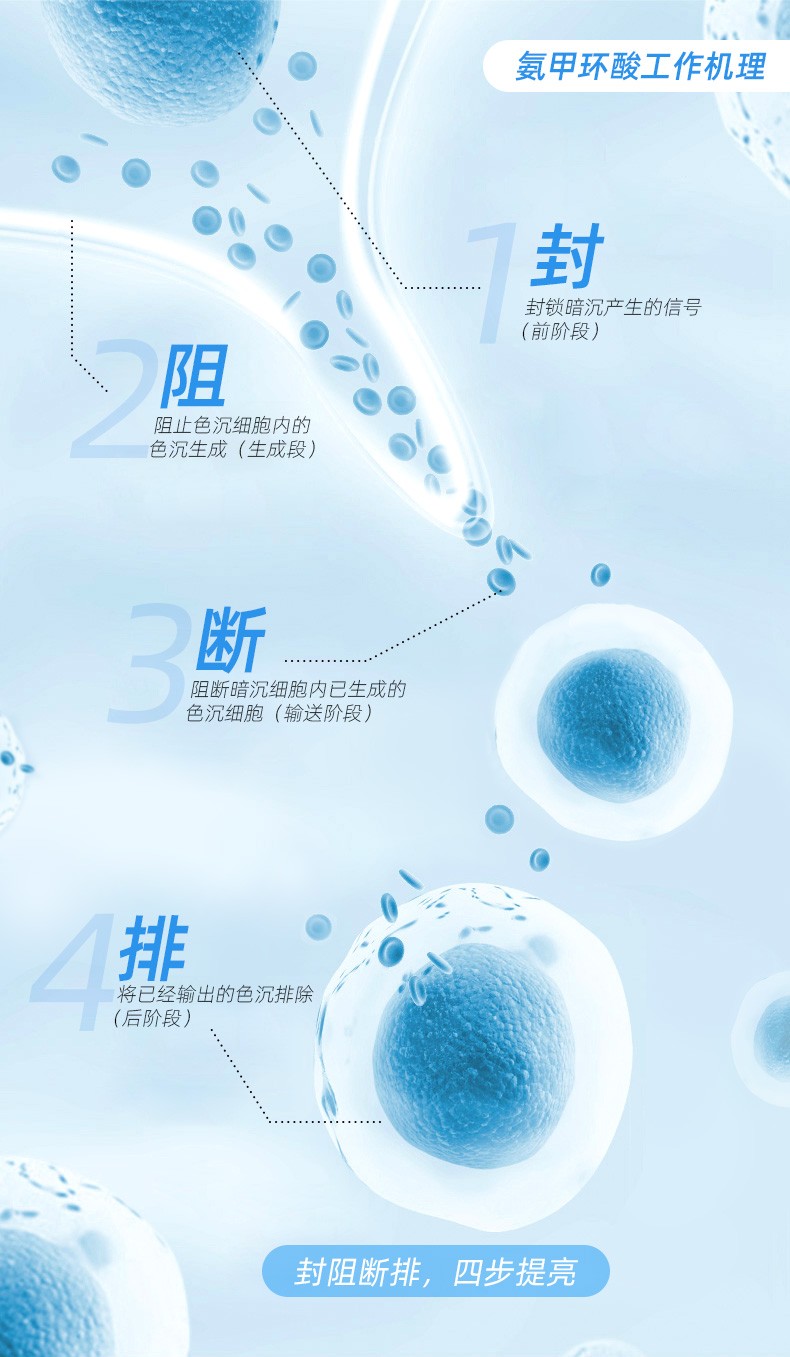 优斐斯（uface）氨甲环酸精华液3%传明酸原液 面部湿敷 提亮肤色改善暗沉缓解泛红 氨甲环酸精华液4ml体验装