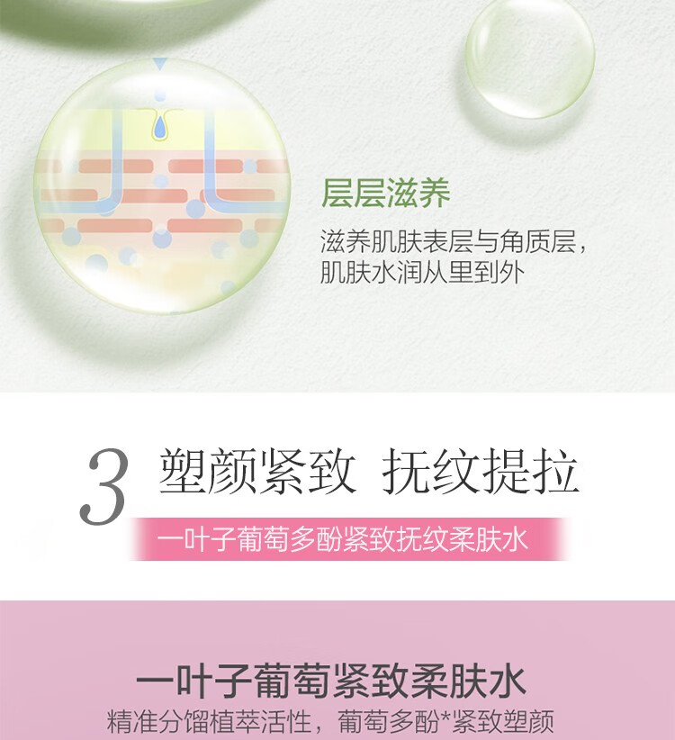 一叶子（one leaf） 爽肤水女学生鲜补水保湿水柔肤水塑颜亮肤提拉紧致淡化细纹晒后舒缓改善护肤水 莲花水漾爽肤水150ml【清透补水 温和净透】
