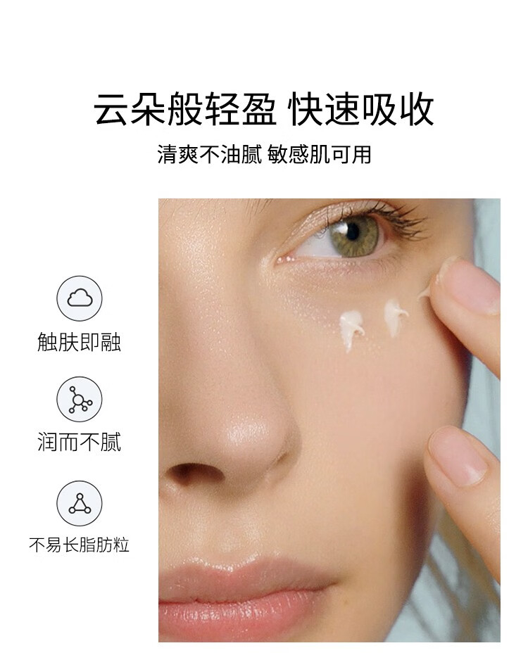DECORRACK小绿瓶眼部精华霜15ml  淡化黑眼圈细纹熬夜霜 送礼物女朋友高级2 DR臻粹焕颜眼部精华霜