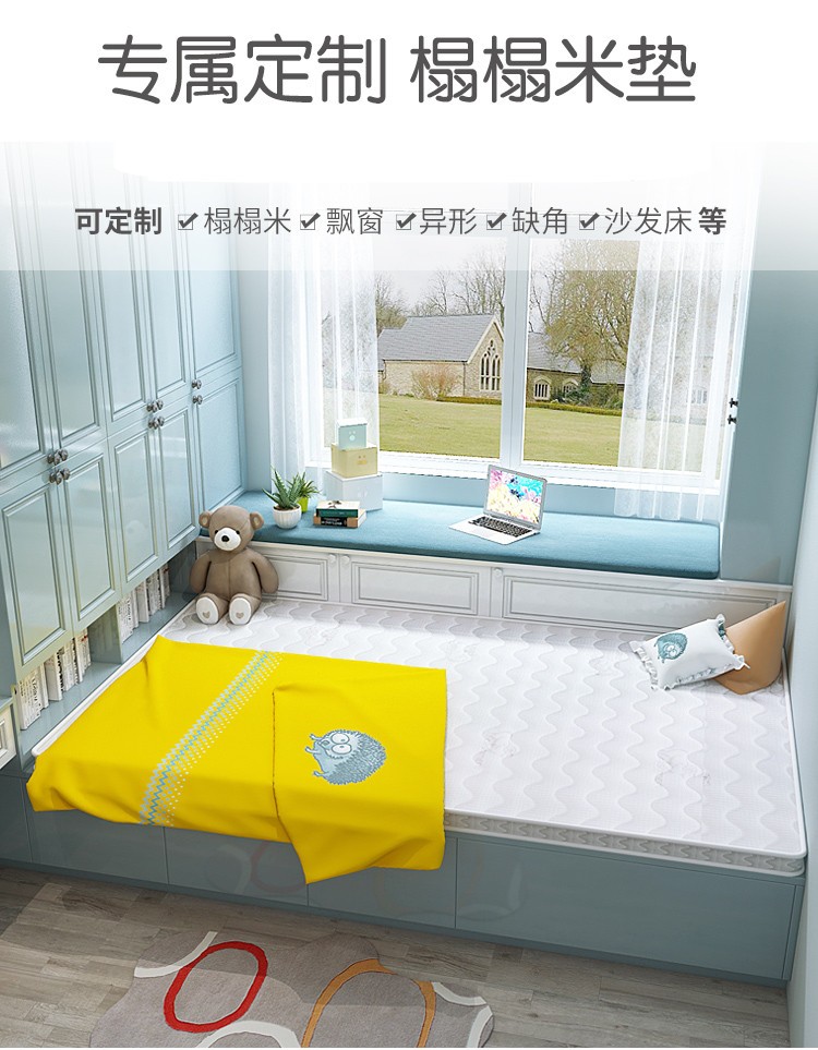 能见度 榻榻米床垫子定做炕地垫订制尺寸椰棕家用卧室塌塌米垫踏踏米床垫 【定制专拍】 定制尺寸